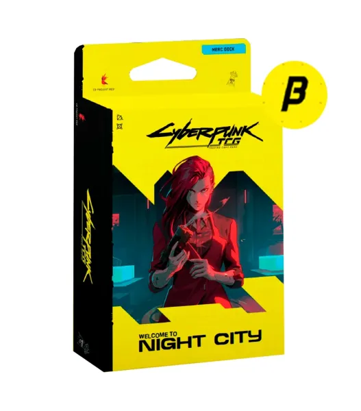 Cyberpunk TCG | Welcome To Night City BETA  Starter Deck - The Heist (EN)