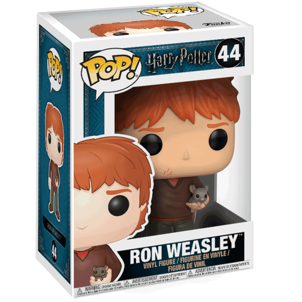 FUNKO POP! - Harry Potter - Ron Weasley with Scabbers #44