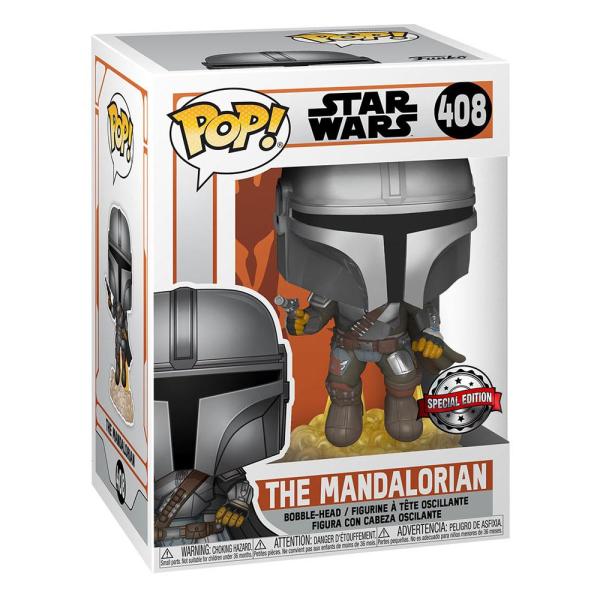 FUNKO POP! - Star Wars - The Mandalorian The Mandalorian #408 Special Edition