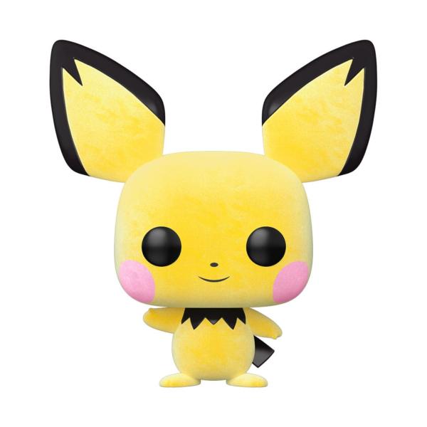 FUNKO POP! Vinyl Figur Games Pokemon Pichu  579 Flocked