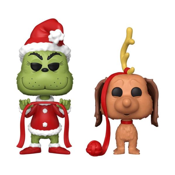 FUNKO POP! Vinyl Figur Books The Grinch Grinch und Max 2er Pack