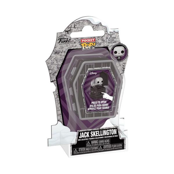 Nightmare Before Christmas Coffin Pocket POP! Vinyl Figur Jack Skellington 6 cm