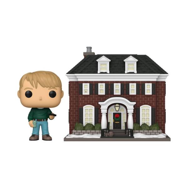 Vinyl Figur Movie Town Home Alone Kevin Allein Zuhause Kevin with McCallister Home 41