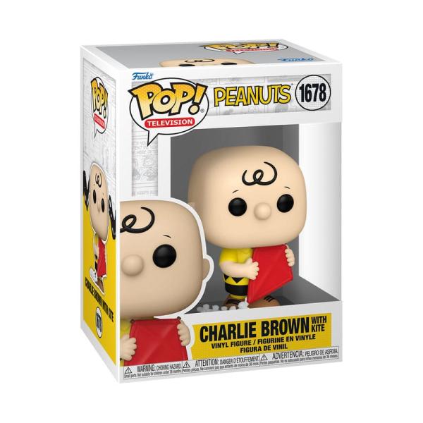 FUNKO POP! Vinyl Figur Television Peanuts Charlie Brown with kite 1678