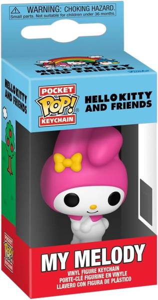 FUNKO POP! Vinyl Schlüsselanhänger Hello Kitty and Friends My Melody 4cm