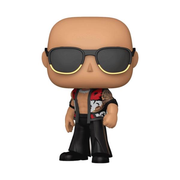 FUNKO POP! Vinyl Figur Sports Wrestling WWE The Rock Final Boss 168