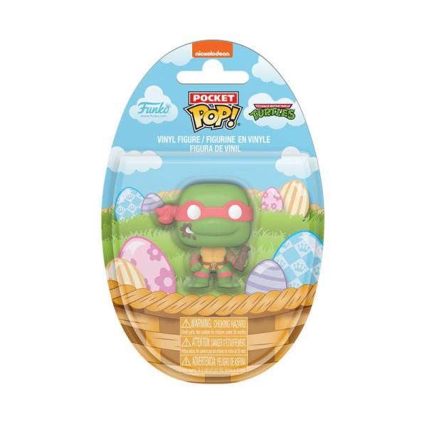 Teenage Mutant Ninja Turtles Pocket POP! Vinyl Figuren Easter Raphael 4 cm