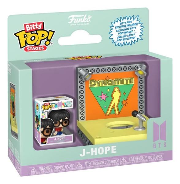 BTS Bitty Funko POP! Stages Vinyl Figuren J-Hope (Dynamite) 2,5 cm