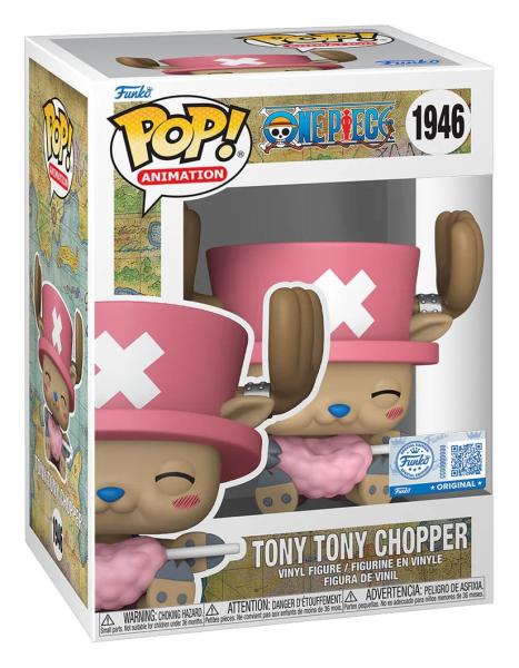 FUNKO POP! Anime One Piece Vinyl Figur Chopper with Cotton Candy Special Edition