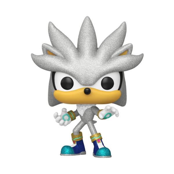 FUNKO POP! Vinyl Figur Games Sonic the Hedgehog Silver 1103 Diamond
