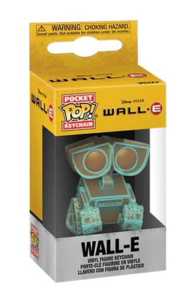FUNKO POP! Vinyl Schlüsselanhänger Disney Wall E Patina  4cm
