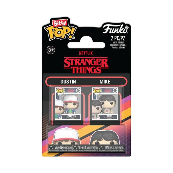 FUNKO Bitty POP - Stranger Things Dustin und Mike Blister