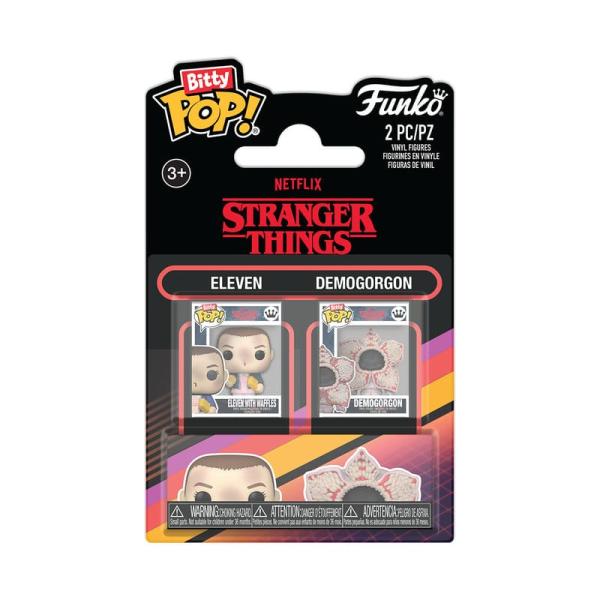 FUNKO Bitty POP - Stranger Things Eleven und Demogorgon Blister