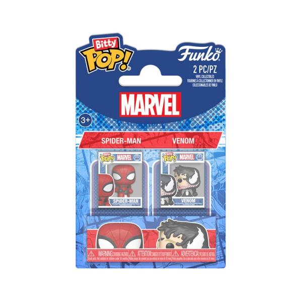FUNKO Bitty POP - MARVEL Spider-Man und Venom Blister