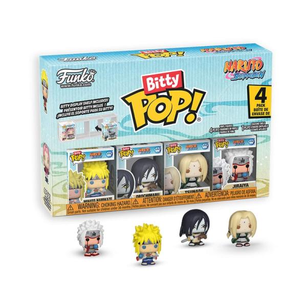 FUNKO Bitty POP - Naruto Shippuden Team 2 #4er Pack
