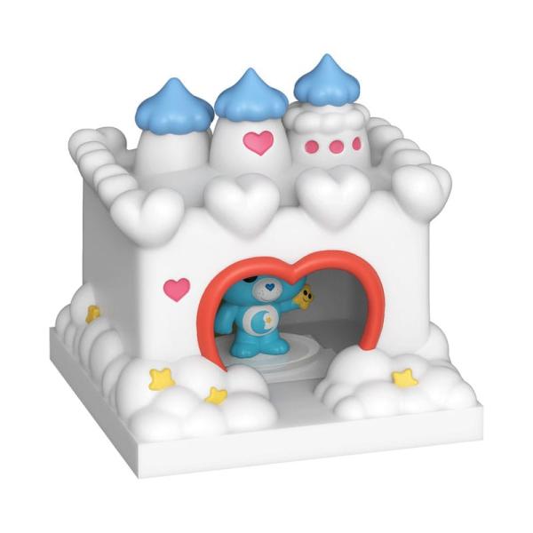 FUNKO Bitty POP - Towns Care Bear Die Glücksbärchis Bedtime Bear and the Care a Lot Castle