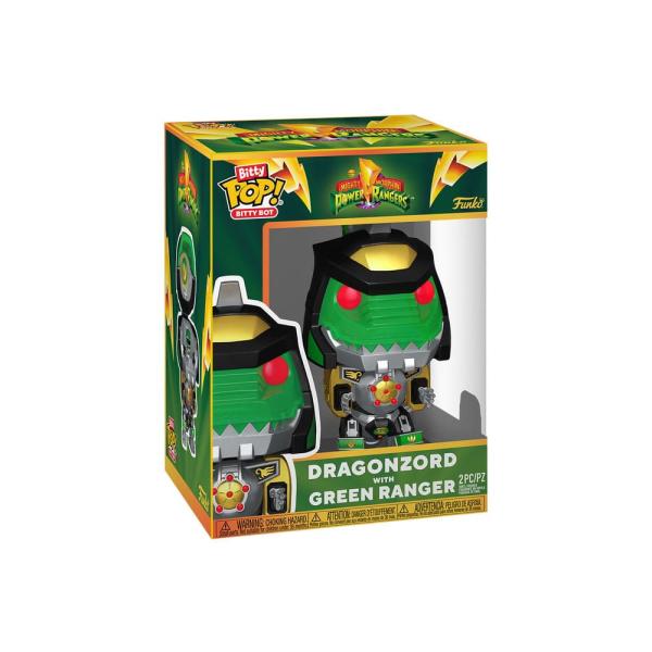 Bitty POP! Bots Figur Power Ranger Dragonzord with Green Ranger 11,7 cm