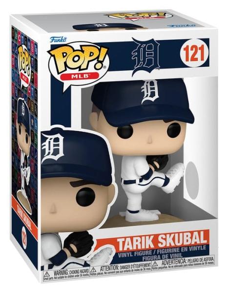 FUNKO POP! Vinyl Figur Sports Baseball MLB Detroit Tigers Tarik Skubal 121