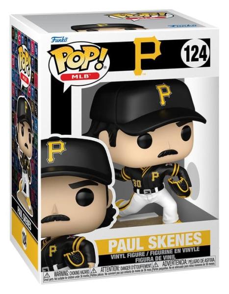 FUNKO POP! Vinyl Figur Sports Baseball MLB Pittsburgh Pirates Paul Skenes 124