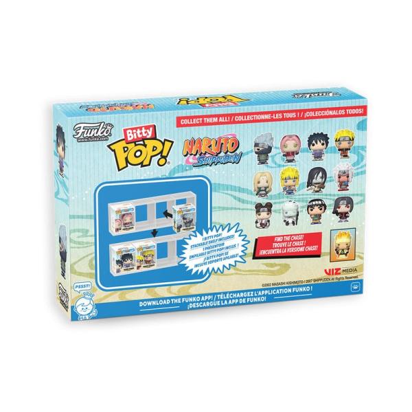 FUNKO Bitty POP - Naruto Shippuden #4er Pack