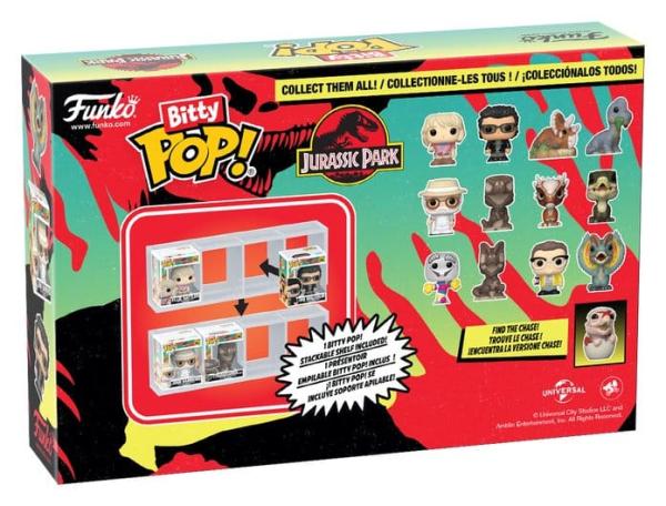 Jurassic Park Bitty POP! Vinyl Figuren 4er-Pack Series 2 2,5 cm
