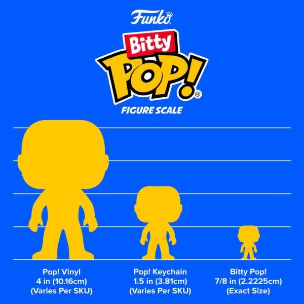 Jurassic Park Bitty POP! Vinyl Figuren 4er-Pack Series 2 2,5 cm