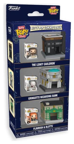 Harry Potter Bitty POP! Towns Vinyl Figuren 3er-Pack Diagon Alley