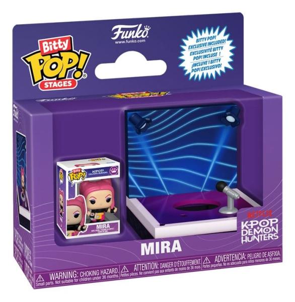 KPop Demon Hunters Bitty POP! Stages Vinyl Figuren Mira 2,5 cm
