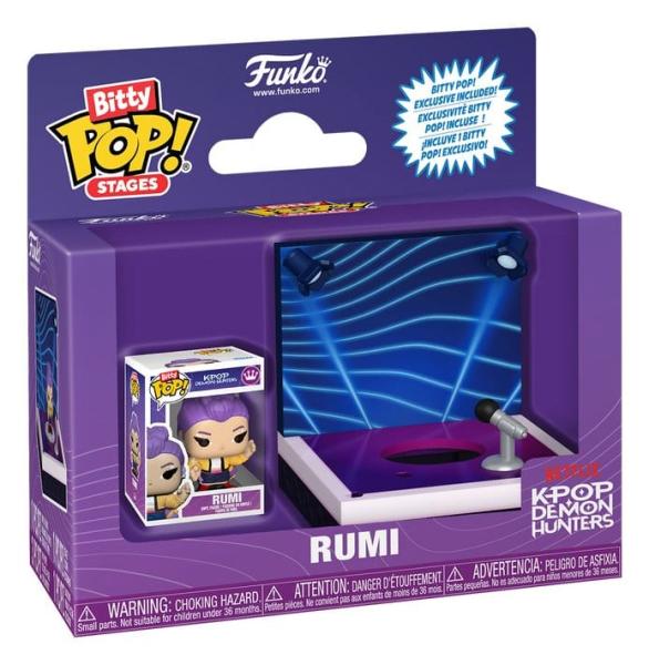 KPop Demon Hunters Bitty POP! Stages Vinyl Figuren Rumi 2,5 cm