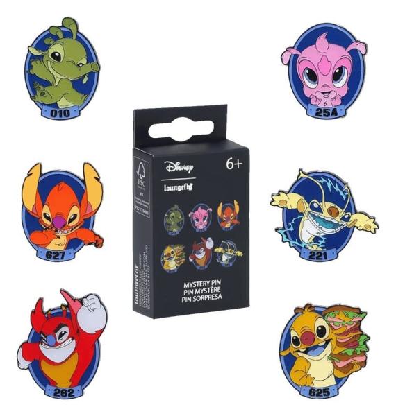 Disney Lilo & Stitch  Experiments by Loungefly Ansteck-Pins Blind Box  1 Stück