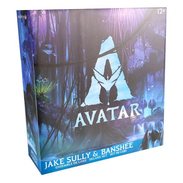 Avatar Banshee Playset Jake Sully & Banshee Deluxe Set 18 cm