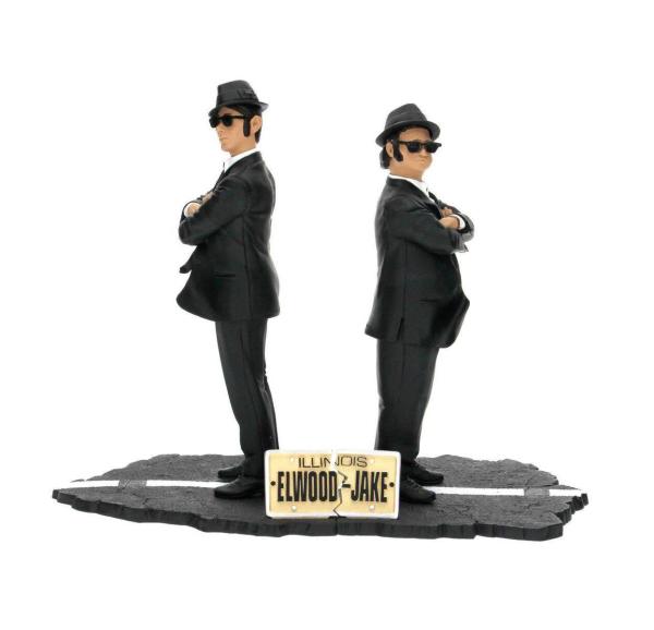 Blues Brothers Movie Icons Statuen Doppelpack Jake & Elwood 18 cm