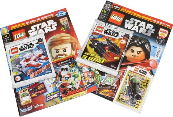 XL-Blindbag Lego Disney Star Wars Super-Macht-Pack  (2x Magazines + 2x Extras) R2-D2 und C3-PO