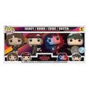 FUNKO POP! Vinyl Figur Television Stranger Things Nancy  Robin Eddie Dustin 4er Pack Special