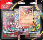 Pokémon Cards ME04 Wachsendes Chaos 3Pack Blister  DE