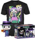 FUNKO POP! - DC Comics The Joker Batman 1989 403  mit Tee T-​Shirt