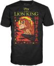Funko Tee T-​Shirt - Lion King König der Löwen Mufasa