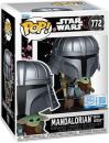 FUNKO POP! Vinyl Figur Star Wars Mandalorian with Grogu  Impressions 772 Special