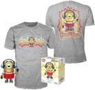 FUNKO POP! - Movie Minions The Rise of Gru Roller Skating Stuart mit Tee T-​Shirt