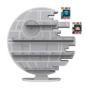 FUNKO Bitty POP - Bitty Display Death Star mit 2 Bittys Extra