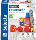 Schmidt Selecta 62077 Klettini Holz Spielzeug  Feuerwehr