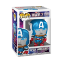 FUNKO POP! Vinyl Figur MARVEL What If...? Captain America Mech 1569
