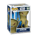FUNKO POP! Vinyl Figur Star Wars The Mandalorian and Grogu Amani 845