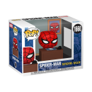 FUNKO POP! Vinyl Figur Premium MARVEL Spider-Man with Desk 1660