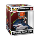 FUNKO POP! Vinyl Figur Animation Chainsaw Man The Movie Reze Arc Chainsaw Man und Beam 147 Rides