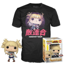 FUNKO POP! - Animation - My Hero Academia Himiko Toga Unmasked #1029 mit Tee T-​Shirt