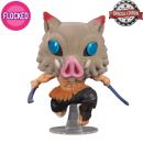 FUNKO POP! - Animation - Demon Slayer Inosuke Hashibira Flocked #875 Special Edition