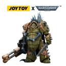 Warhammer 40,000 Actionfigur Death Guard Blightlord Terminator 1 with Reaper Autocannon and Bubotic Blades 14 cm