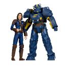 Fallout 4 Statuen 2er-Pack T-60 Vault Tec & Sole Survivor 18 cm