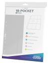 Ultimate Guard 18-Pocket Pages Side-Loading Weiß (10)